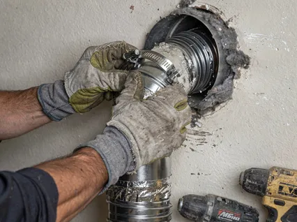 Dryer Vent Hose Installation in Avon