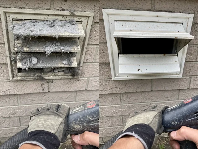 Professional dryer exhaust vent cleaning by Avon Dryer Vent Cleaning in Avon